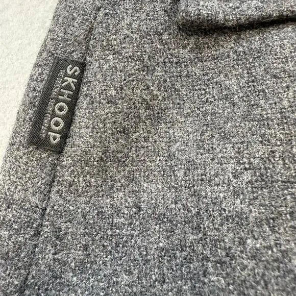 SKHOOP Mini Skirt Women's S Grey Wool Lined Ski Skirt Winter Skirt Sweden EUC - Picture 4 of 13